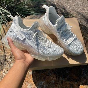 White Sparkle Steve Madden shoes